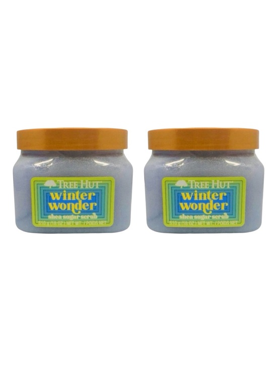 Tree Hut Other - Tree Hut Limited Edition Shea Sugar Scrub Winter Wonder - 18 oz - Set of TWO